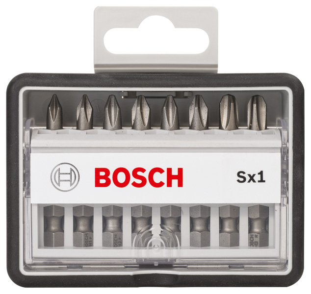 8-tlg. Schrauberbit-Set, Robust Line, Sx PH, Extra Hard-Ausführung Produktbild img2 L