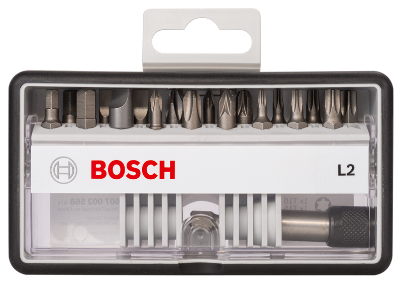 18+1-tlg Schrauberbit-Set, Robust Line, L PH/PZ/T/S/HEX, Extra Hard-Ausführung Produktbild img2 L