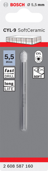 Fliesenbohrer CYL-9 Ceramic, 5,5 x 70 mm Produktbild img2 L