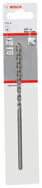 Betonbohrer CYL-3, 5 x 90 x 150 mm, d 4,5 mm, 1er-Pack Produktbild img2 L