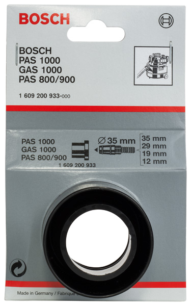 Adapter für Bosch-Sauger, 35 mm, für Anschluss 19 mm Schlauch Produktbild img2 L