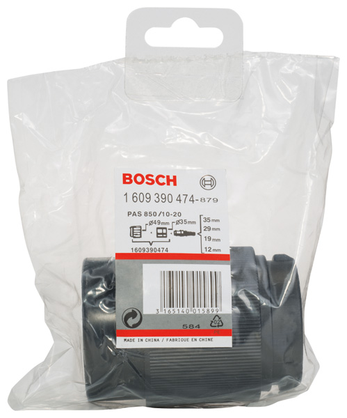 Adapter zweiteilig für Bosch-Sauger, 35 mm Produktbild img2 L