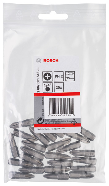 Schrauberbit Extra-Hart PH 2, 25 mm, 25er-Pack Produktbild img2 L