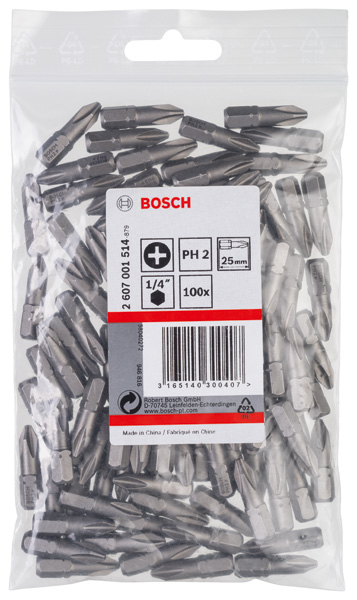 Schrauberbit Extra-Hart PH 2, 25 mm, 100er-Pack Produktbild img2 L