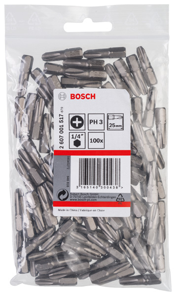 Schrauberbit Extra-Hart PH 3, 25 mm, 100er-Pack Produktbild img2 L