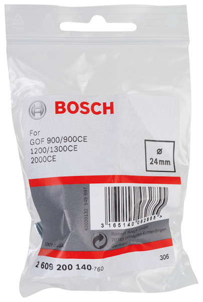 Kopierhülse für Bosch-Oberfräsen, mit Schnellverschluss, 24 mm Produktbild img2 L