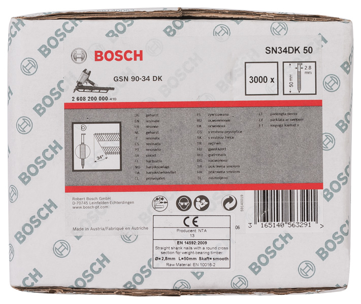 PRO SN34CH, Streifennagel, 34° mit abgeschnittenem Kopf, 50 Produktbild img1 L