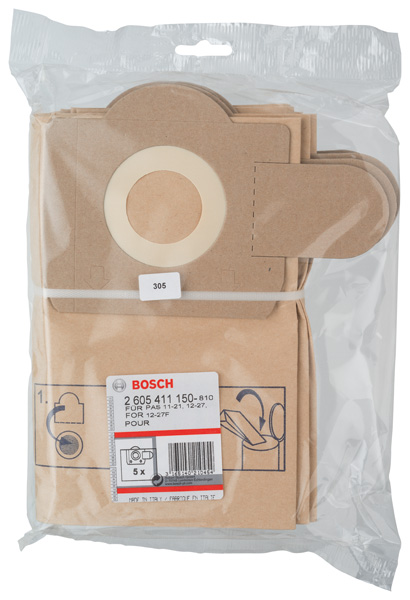 Papierfilterbeutel für PAS 11-21, PAS 12-27, PAS 12-27 F Produktbild img2 L