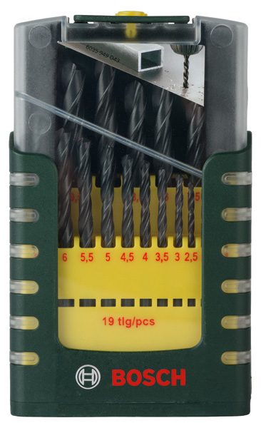 19-teiliges HSS-R-Metallbohrer-Set Produktbild img2 L