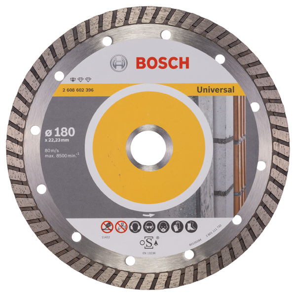 Diamanttrennscheibe Standard for Universal Turbo, 180x22,23x2,5x10 mm, 1er-Pack Produktbild img1 L