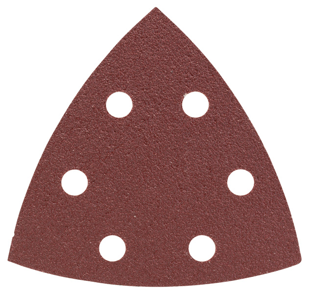 Schleifblatt-Set für Deltaschleifer, 93 mm, 80, 6 Löcher, 25er-Pack Produktbild img1 L