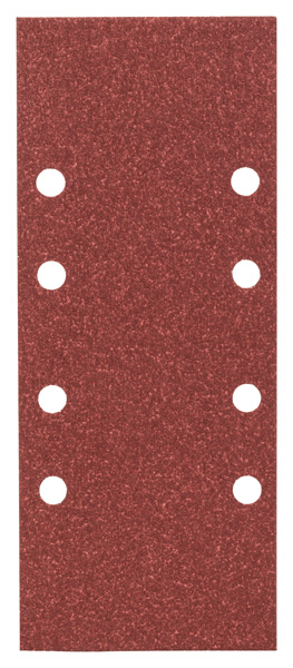 Schwingschleifer-Schleifblatt-Set, 8 Löcher, 93 x 230 mm, K 80, 25er-Pack Produktbild img1 L