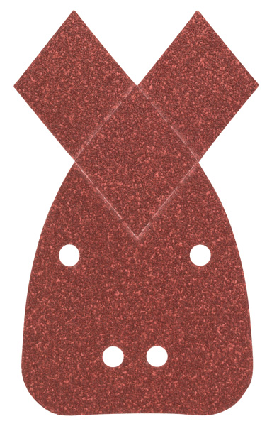 Schleifblatt-Set für Multischleifer, 25-teilig, 4 Löcher, 170x98x20 mm, 80 - 180 Produktbild img1 L