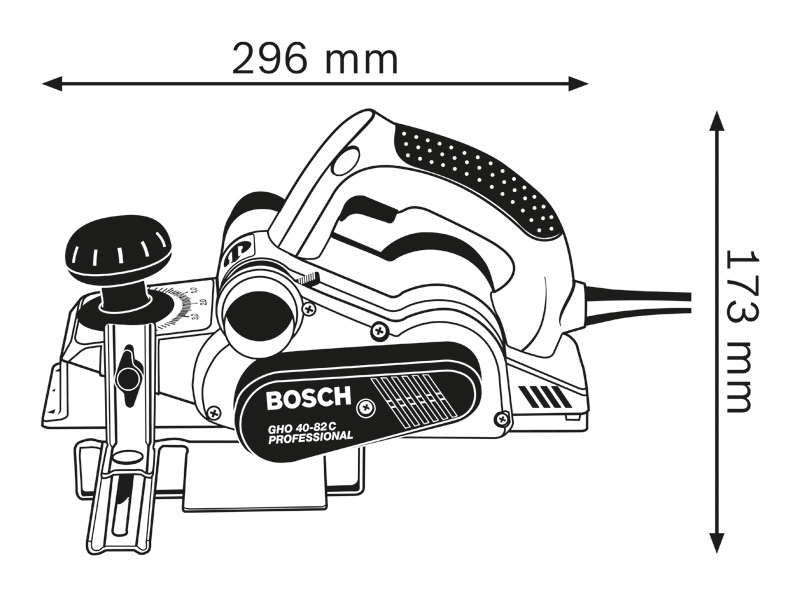 Hobel GHO 40-82 C in L-BOXX Produktbild img3 L