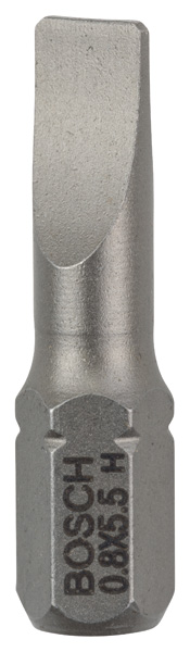 Schrauberbit Extra-Hart S 0,8 x 5,5, 25 mm, 25er-Pack Produktbild img1 L