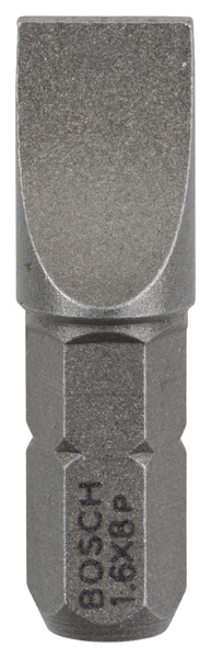 Schrauberbit Extra-Hart S 1,6 x 8,0, 25 mm, 25er-Pack Produktbild img1 L