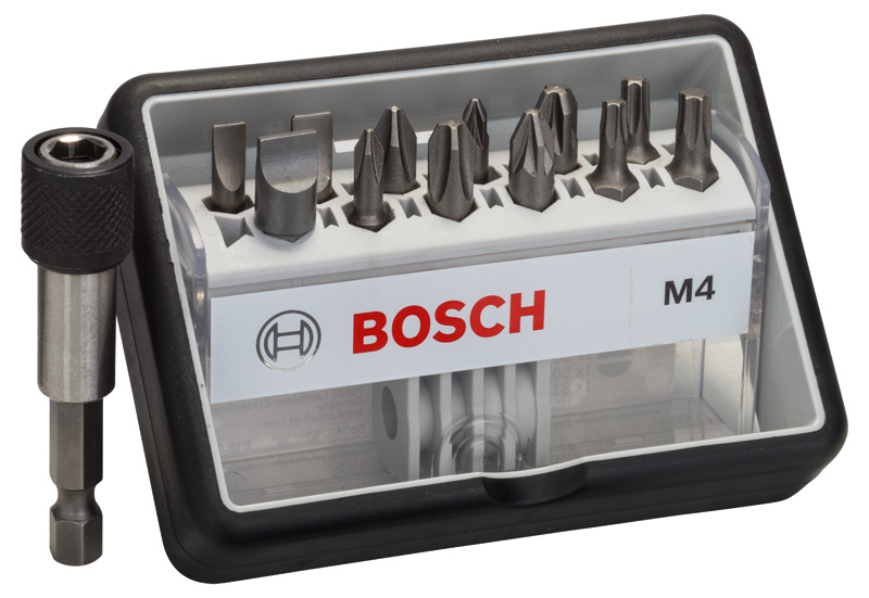 12+1-tlg. Schrauberbit-Set, Robust Line, M PH/PZ/T/S, Extra Hard-Ausführung Produktbild img1 L