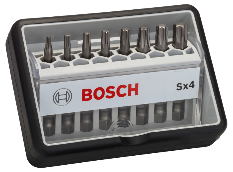 8-tlg. Schrauberbit-Set, Robust Line, Sx T, Extra Hard-Ausführung Produktbild img1 L