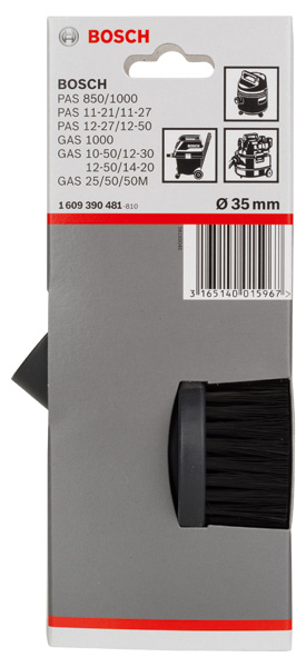 Saugbürste rund für Bosch-Sauger mit 35-mm-Rohren Produktbild img2 L