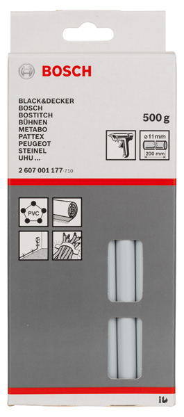 Schmelzkleber, 11 x 200 mm, 500 g, grau Produktbild img2 L