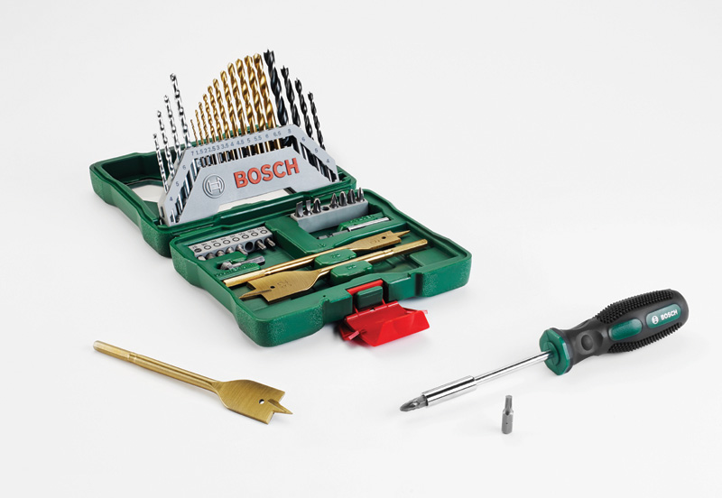 X-Line TiN-beschichtetes Set, 40-tlg. + Handschraubendrer Produktbild img1 L