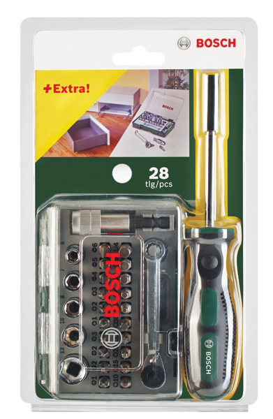 27-teiliges Mini-Ratschen-Set + Handschraubendreher Produktbild img2 L