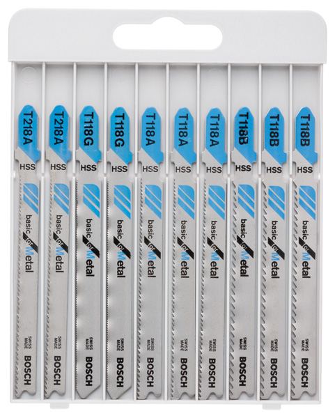 10-tlg. Stichsägeblatt-Set Basic for Metal Produktbild img1 L
