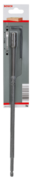 Verlängerung 1/4-Zoll, Sechskantschaft für Flachfräsbohrer Self Cut Speed, 305mm Produktbild img2 L