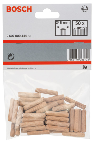 Holzdübel 6 mm, 30 mm, 50er-Pack Produktbild img2 L
