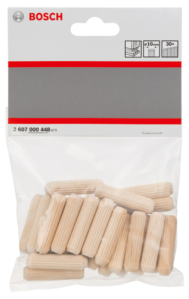 Holzdübel 10 mm, 40 mm, 30er-Pack Produktbild img2 L