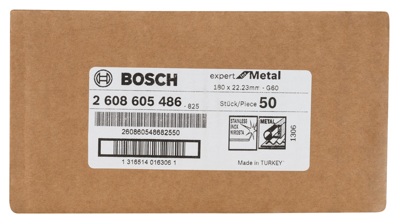 Fiberschleifscheibe R444 Expert for Metal, Korund, 180 mm, 22,23 mm, 60 Produktbild img2 L