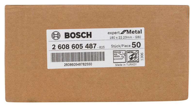 Fiberschleifscheibe R444 Expert for Metal, Korund, 180 mm, 22,23 mm, 80 Produktbild img2 L