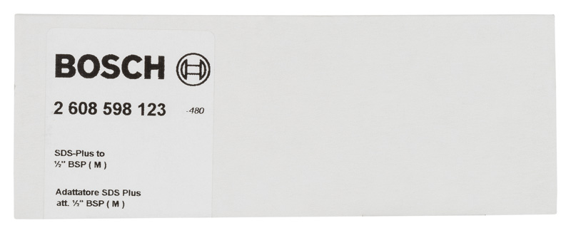 Adapter für Diamantbohrkronen, Maschinenseite SDS plus,Kronenseite G 1/2Zoll,115 Produktbild img2 L