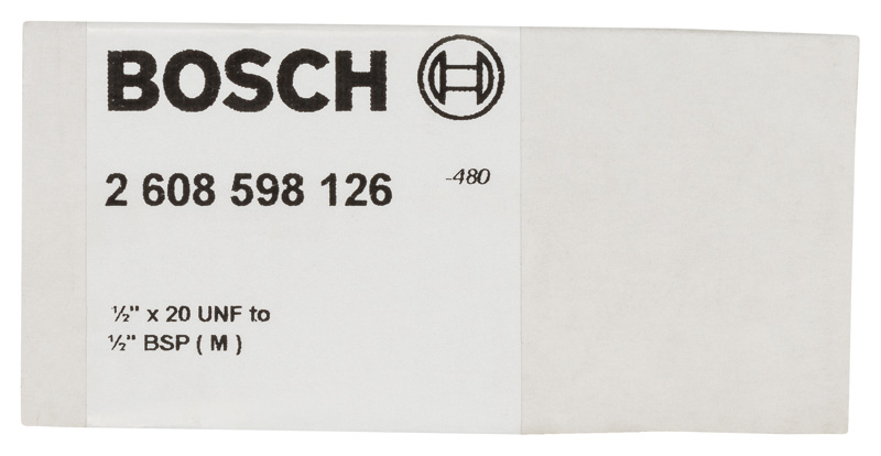 Adapter für Diamantbohrkronen. Maschinenseite 1/2 Zoll, Kronenseite G 1/2 Zoll Produktbild img2 L