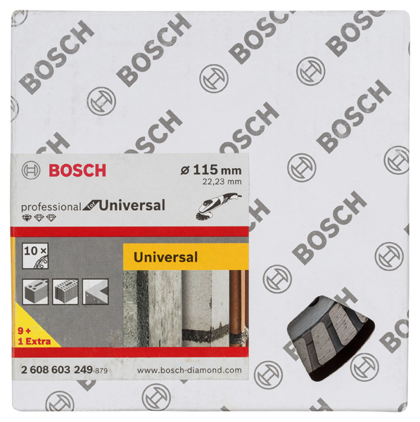 Diamanttrennscheibe Standard for Universal Turbo, 115x22,23x2x10 mm, 10er-Pack Produktbild img2 L