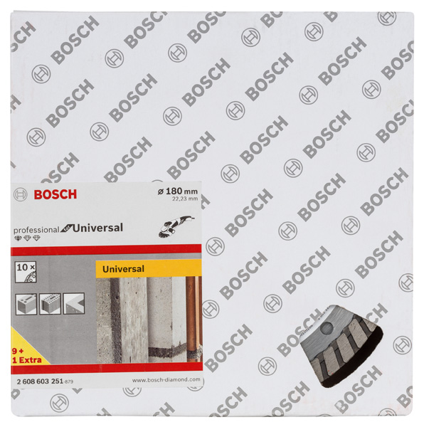 Diamanttrennscheibe Standard for Universal Turbo, 180x22,23x2,5x10 mm, 10er-Pack Produktbild img2 L