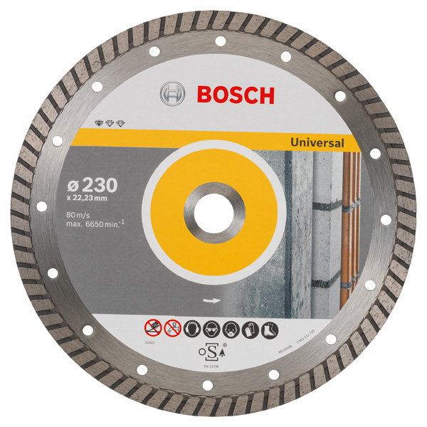 Diamanttrennscheibe Standard for Universal Turbo, 230x22,23x2,5x10 mm, 10er-Pack Produktbild img1 L