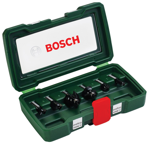 6-teiliges HM-Fräser-Set (8 mm Schaft) Produktbild img1 L