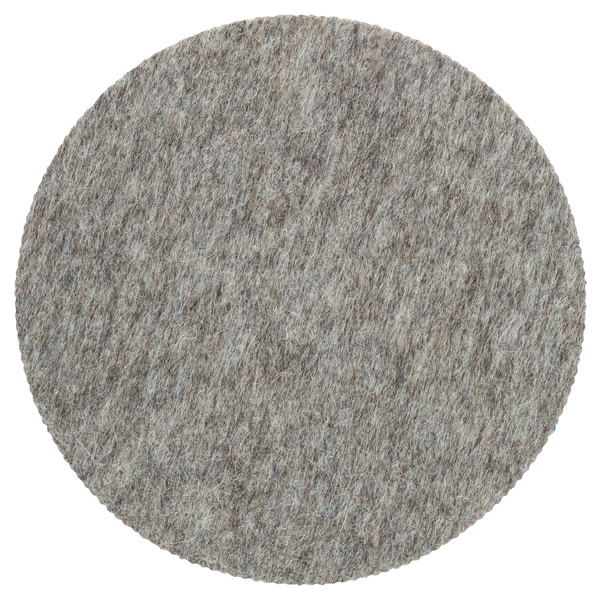 Polierfilz für Exzenterschleifer, hart, Klett, 128 mm, 5er-Pack Produktbild img1 L