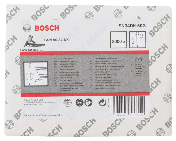 PRO SN34CH, Streifennagel, 34° mit abgeschnittenem Kopf, 50G Produktbild img1 L