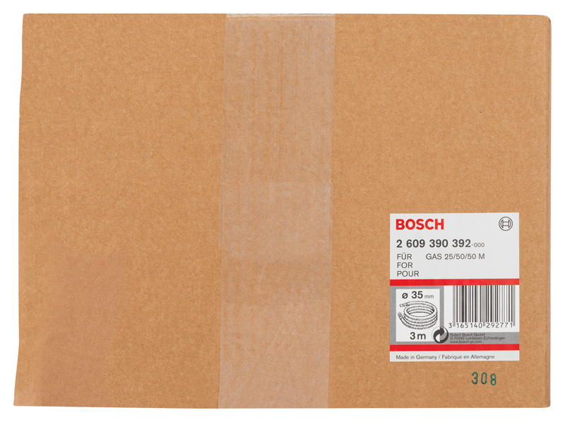 Schlauch für Bosch-Sauger, 3 m, 35 mm, mit Bajonettverschluss Produktbild img2 L