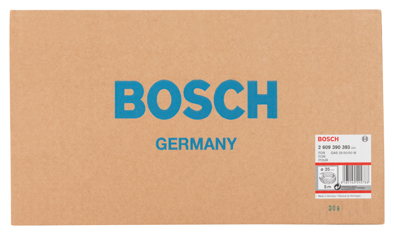 Schlauch für Bosch-Sauger, 5 m, 35 mm, mit Bajonettverschluss Produktbild img2 L