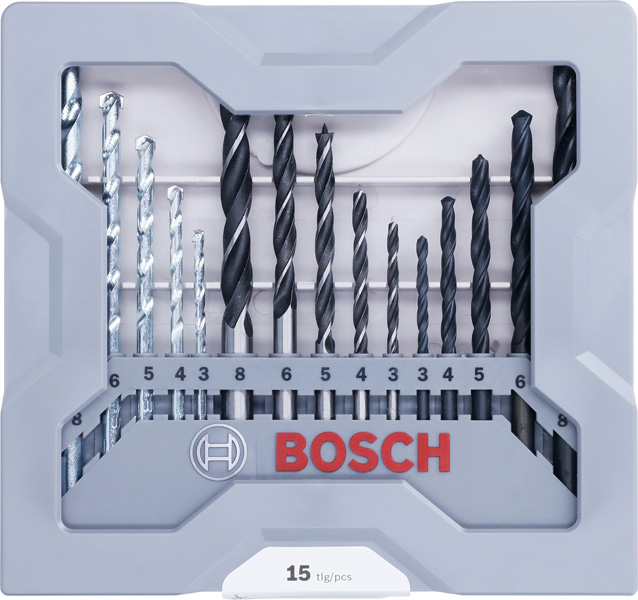 15tlg. Gemischtes Bohrer-Set Produktbild img2 L