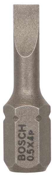 Schrauberbit Extra-Hart S 0,5 x 4,0, 25 mm, 25er-Pack Produktbild img1 L
