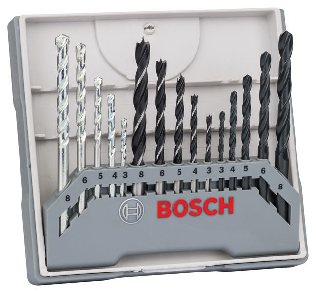 15tlg. Gemischtes Bohrer-Set Produktbild img1 L