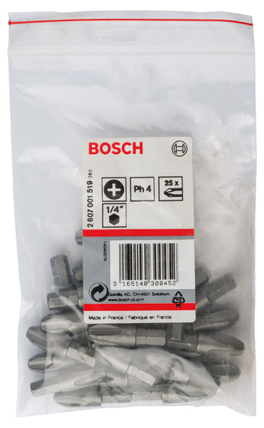 Schrauberbit Extra-Hart PH 4, 32 mm, 25er-Pack Produktbild img2 L