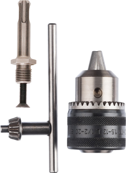SDS plus-Adapter mit Bohrfutter, 1,5 - 13 mm Produktbild img1 L