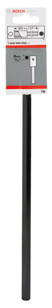 Verlängerung , 305 mm, mit Schlüsselweite 5/16-Zoll/8-mm-Sechskantaufnahmeschaft Produktbild img2 L