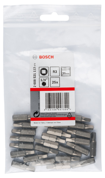 Schrauberbit Extra-Hart R3, 25 mm, 25er-Pack Produktbild img2 L