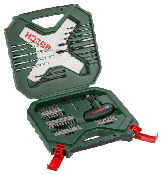 X-Line Classic Bohrer- und Schrauber-Set, 54-teilig Produktbild img1 L